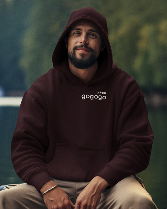 GoGoGo - Oversized Hooded Sweatshirt